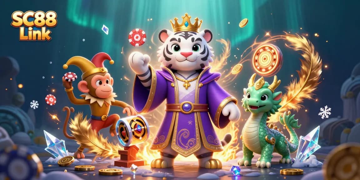 Experience thrilling wins with SC88 Link as the animated casino world comes alive!