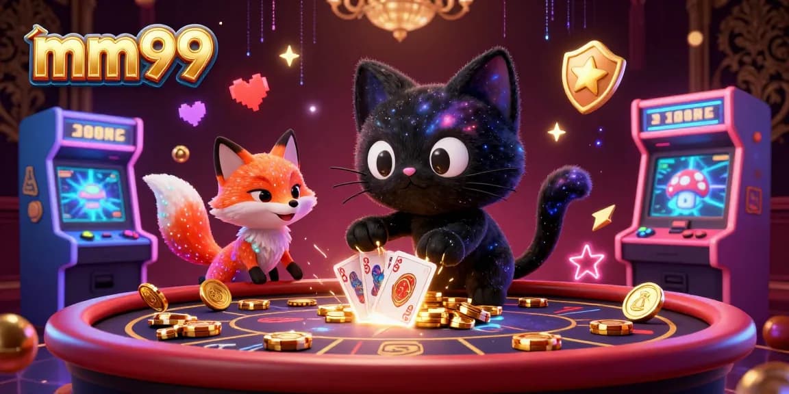Experience the mesmerizing allure of mm99 casino gaming with exciting cosmic characters and vibrant visual elements.