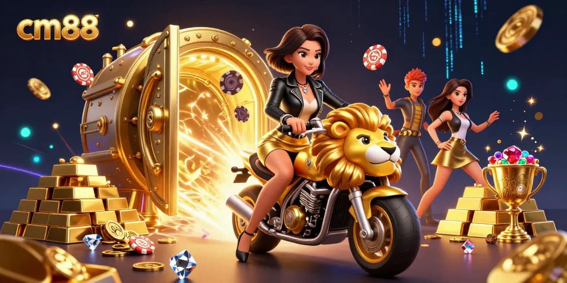 Play exciting games at cm88 with vibrant visuals and engaging characters in a thrilling casino setting.