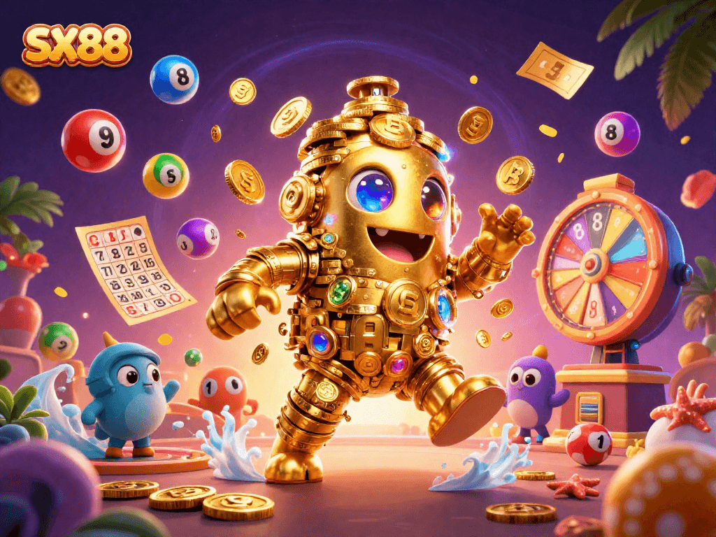SX88 offers a thrilling experience with vibrant lottery elements, enhancing the excitement of online gaming.