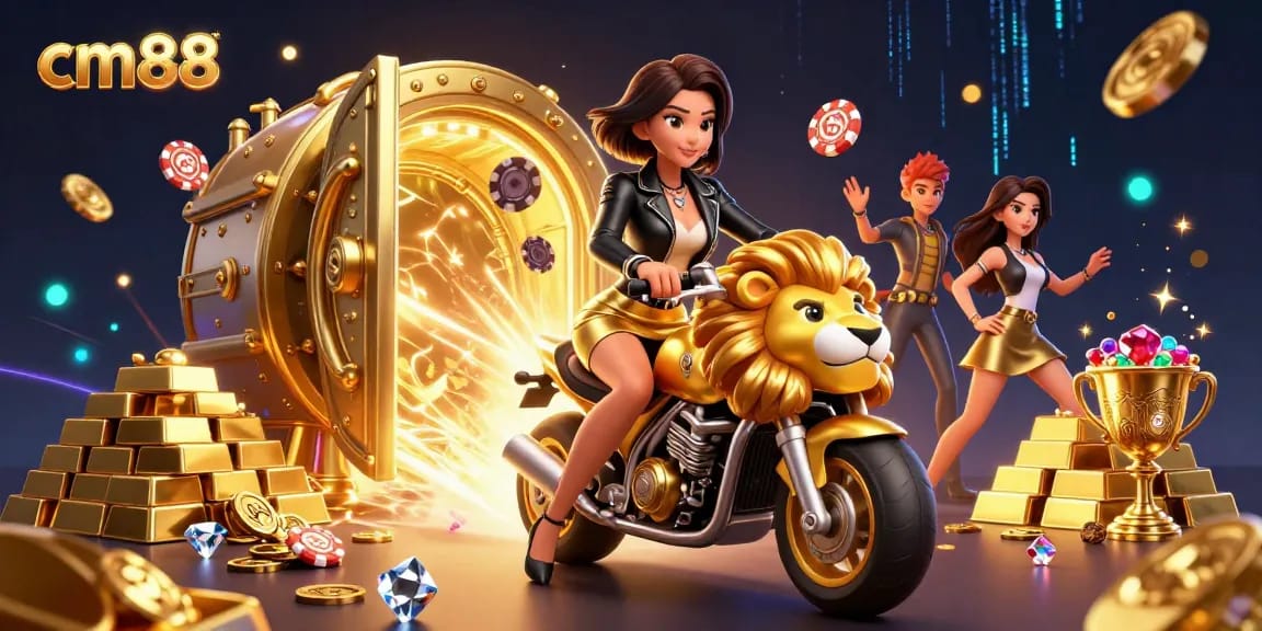 Play exciting games at cm88 with vibrant visuals and engaging characters in a thrilling casino setting.