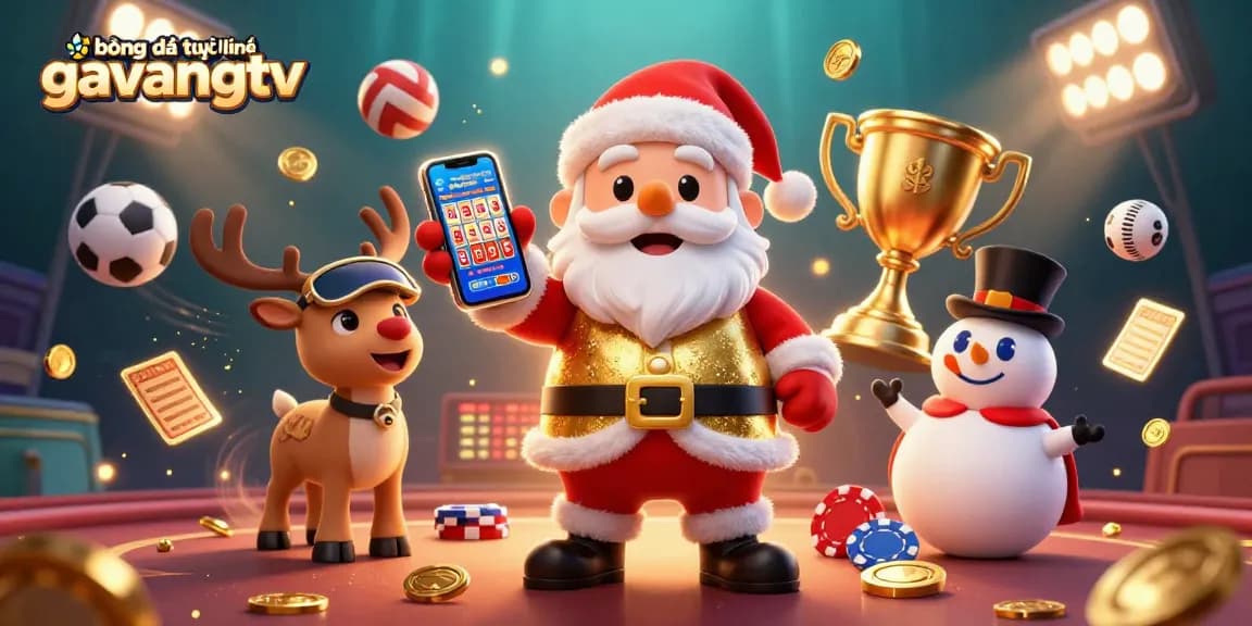 bóng đá trực tuyến gavangtv sports betting scene with festive characters in casino atmosphere