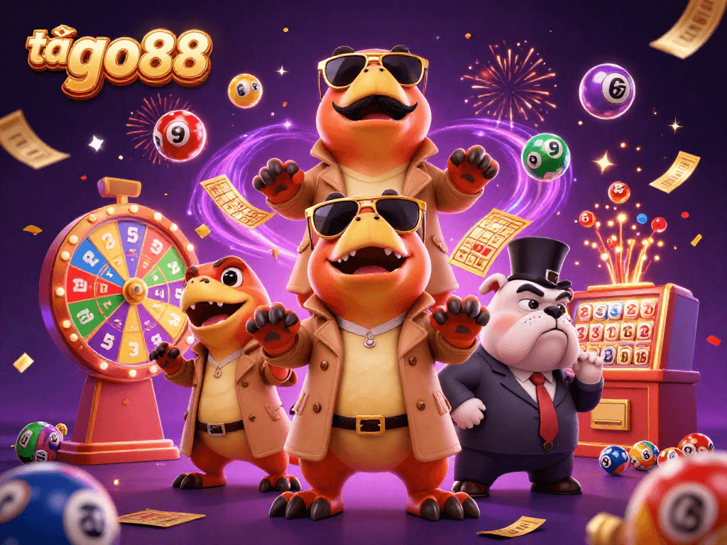 Join the fun and download tải go88 to experience vibrant lottery thrills in a cartoon casino!