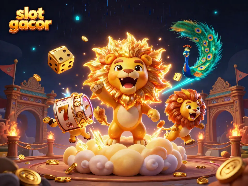Menggenggam jackpot slot gacor sambil berkeliling dadu emas dan layang-layang dewa, aksi menarik di kasino 2026