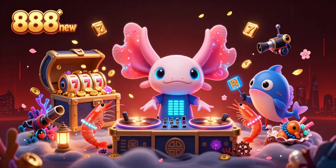 Spin to win at 888new with vibrant underwater casino games and immersive 3D characters.
