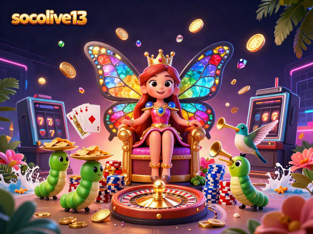 Engage with vibrant online casino action at socolive13, showcasing exciting games and winning moments.