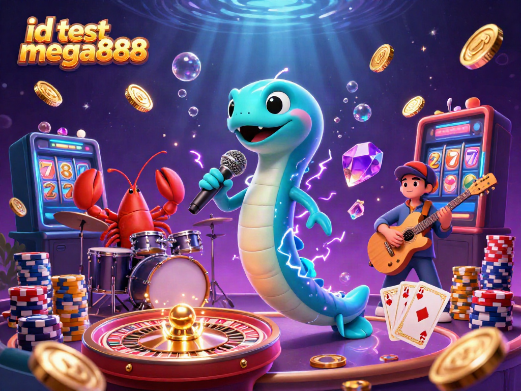 Experience the excitement of id test mega888 with vibrant underwater casino action.