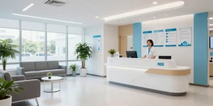 Hair transplant Istanbul cost analysis at a modern health clinic emphasizing patient care and medical services.